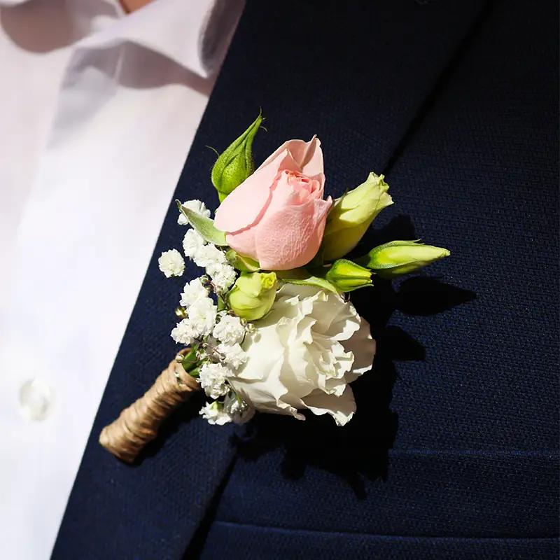 Évènement privé mariage carte florale