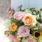 Composition florale mariage de Marine et Vincent