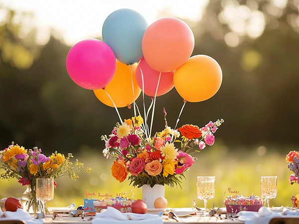 Fleuriste pour anniversaire evenement prive